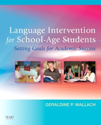 cover image - Language Intervention for School-Age Students, 1st Edition
