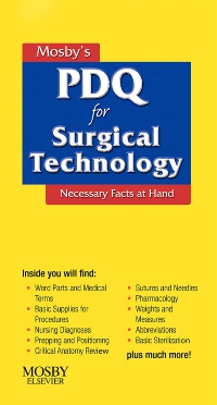 cover image - Mosby's PDQ for Surgical Technology, 1st Edition