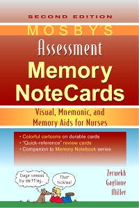 cover image - Mosby's Assessment Memory NoteCards, 2nd Edition