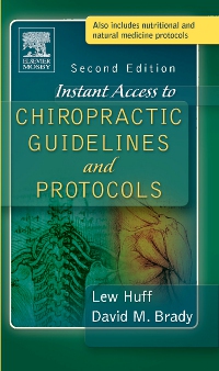 cover image - Instant Access to Chiropractic Guidelines and Protocols - Elsevier eBook on VitalSource, 2nd Edition