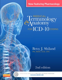cover image - Medical Terminology & Anatomy for ICD-10 Coding - Elsevier eBook on VitalSource, 2nd Edition