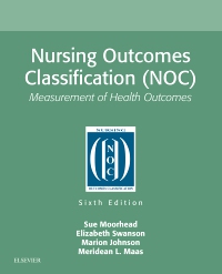 cover image - Nursing Outcomes Classification (NOC) - Elsevier eBook on VitalSource, 6th Edition
