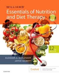 cover image - Williams' Essentials of Nutrition & Diet Therapy - Elsevier eBook on VitalSource, 12th Edition