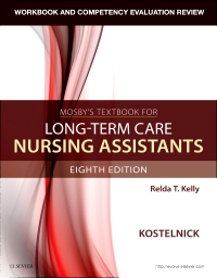 cover image - Workbook and Competency Evaluation Review for Mosby's Textbook for Long-Term Care Nursing Assistants - Elsevier eBook on VitalSource, 8th Edition