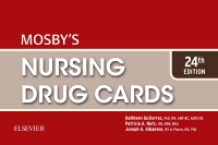 cover image - Mosby's Nursing Drug Cards - Elsevier E-Book on VitalSource, 24th Edition