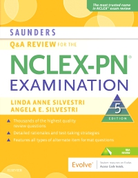 cover image - Saunders Q & A Review for the NCLEX-PN® Examination Elsevier eBook on VitalSource, 5th Edition