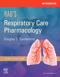 cover image - Workbook for Rau's Respiratory Care Pharmacology Elsevier eBook on VitalSource, 10th Edition
