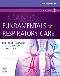 cover image - Workbook for Egan's Fundamentals of Respiratory Care Elsevier eBook on VitalSource, 12th Edition