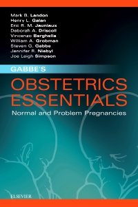 cover image - Gabbe's Obstetrics Essentials: Normal & Problem Pregnancies Elsevier eBook on VitalSource, 1st Edition