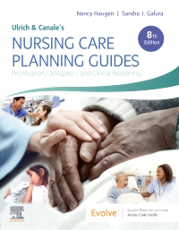cover image - Evolve Resources for Ulrich & Canale's Nursing Care Planning Guides, 8th Edition