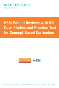 cover image - HESI Patient Reviews with RN Case Studies and Practice Test for Concept-Based Curriculum: West Virginia Version - Classic Version, 1st Edition