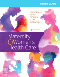 cover image - Study Guide for Maternity & Women's Health Care Elsevier eBook on VitalSource, 12th Edition