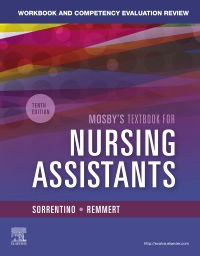 cover image - Workbook and Competency Evaluation Review for Mosby's Textbook for Nursing Assistants - Elsevier eBook on VitalSource, 10th Edition