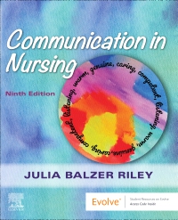 cover image - Communication in Nursing - Elsevier eBook on VitalSource, 9th Edition