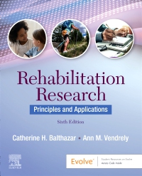 cover image - Rehabilitation Research, 6th Edition