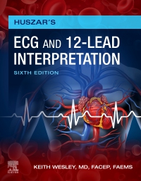 cover image - Huszar's ECG and 12-Lead Interpretation, 6th Edition