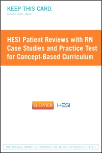cover image - HESI Patient Reviews with RN Case Studies and Practice Test for Concept-Based Curriculum: Virginia Version, 1st Edition