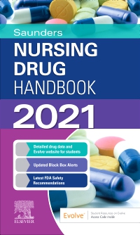 cover image - Saunders Nursing Drug Handbook 2021 E-Book, 1st Edition
