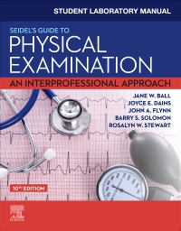 cover image - Student Laboratory Manual for Seidel's Guide to Physical Examination, 10th Edition