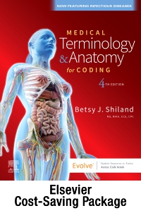 cover image - Evolve Resources for Medical Terminology & Anatomy for Coding, 4th Edition
