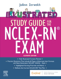 cover image - Evolve Resources for Illustrated Study Guide for the NCLEX-RN® Exam, 11th Edition