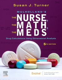 cover image - Mulholland’s The Nurse, The Math, The Meds Elsevier eBook on VitalSource, 5th Edition