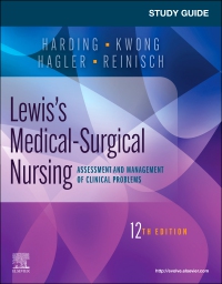 cover image - Study Guide for Lewis's Medical-Surgical Nursing, 12th Edition