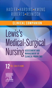 cover image - Clinical Companion to Lewis's Medical-Surgical Nursing Elsevier eBook on VitalSource, 12th Edition