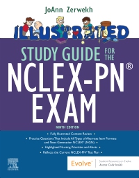 cover image - Illustrated Study Guide for the NCLEX-PN® Exam - Elsevier E-Book on VitalSource, 9th Edition
