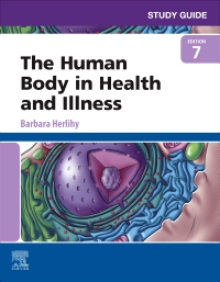 cover image - Study Guide for The Human Body in Health and Illness - Elsevier eBook on VitalSource, 7th Edition