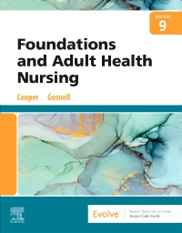cover image - Foundations and Adult Health Nursing Elsevier eBook on VitalSource, 9th Edition