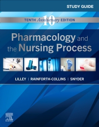 cover image - Study Guide for Pharmacology and the Nursing Process Elsevier eBook on VitalSource, 10th Edition
