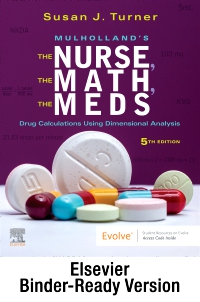 cover image - Mulholland’s The Nurse, The Math, The Meds - Binder Ready, 5th Edition