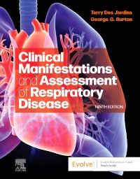 cover image - Evolve Resources for Clinical Manifestations & Assessment of Respiratory Disease, 9th Edition