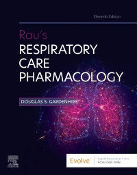 cover image - Rau's Respiratory Care Pharmacology Elsevier eBook on VitalSource, 11th Edition