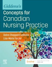 cover image - Giddens’s Concepts for Canadian Nursing  Practice (with eBook Access on VitalSource), 1st Edition