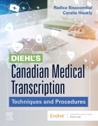 cover image - Diehl's Canadian Medical Transcription, 1st Edition