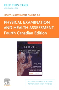 cover image - Health Assessment Online 5.0 for Jarvis's Physical Examination and Health Assessment(User Guide and Access Code), 4th Edition