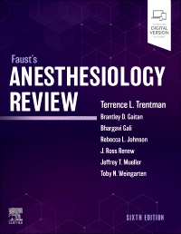 cover image - Faust's Anesthesiology Review, 6th Edition