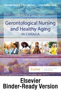 cover image - Ebersole and Hess' Gerontological Nursing & Healthy Aging in Canada - Binder Ready, 3rd Edition
