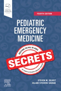 cover image - Pediatric Emergency Medicine Secrets - Elsevier E-Book on VitalSource, 4th Edition