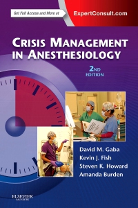 cover image - Crisis Management in Anesthesiology, 2nd Edition