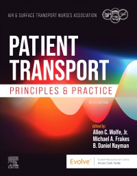 cover image - Patient Transport:Principles and Practice - Elsevier eBook on VitalSource, 6th Edition