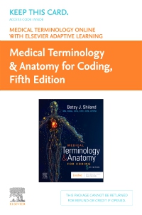cover image - Medical Terminology Online for Medical Terminology & Anatomy for Coding (Retail Access Card), 5th Edition