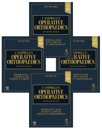 cover image - Campbell's Operative Orthopaedics, 4-Volume Set, 15th Edition