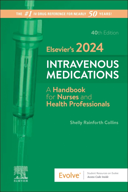 cover image - Elsevier’s 2024 Intravenous Medications, 40th Edition