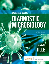 cover image - Bailey & Scott's Diagnostic Microbiology, 16th Edition