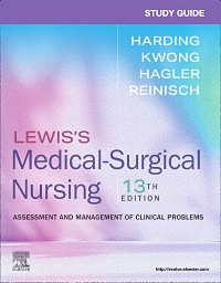 cover image - Study Guide for Lewis's Medical-Surgical Nursing - Elsevier E-Book on VitalSource, 13th Edition