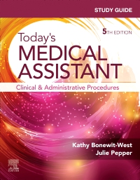 cover image - Study Guide for Today's Medical Assistant - Elsevier E-Book on VitalSource, 5th Edition