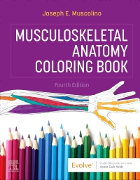 cover image - Evolve Resources for Musculoskeletal Anatomy Coloring Book, 4th Edition